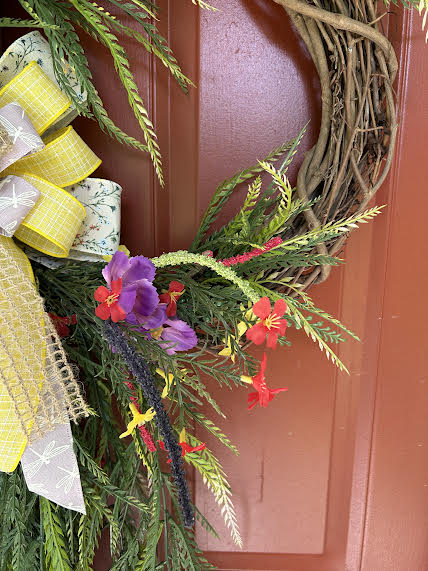 Sawgrass grapevine wreath