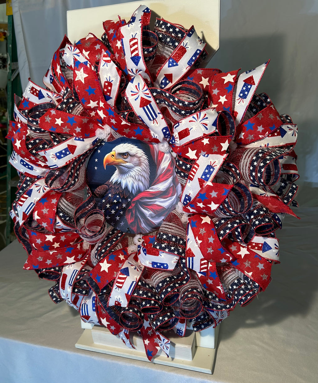 patriotic wreath