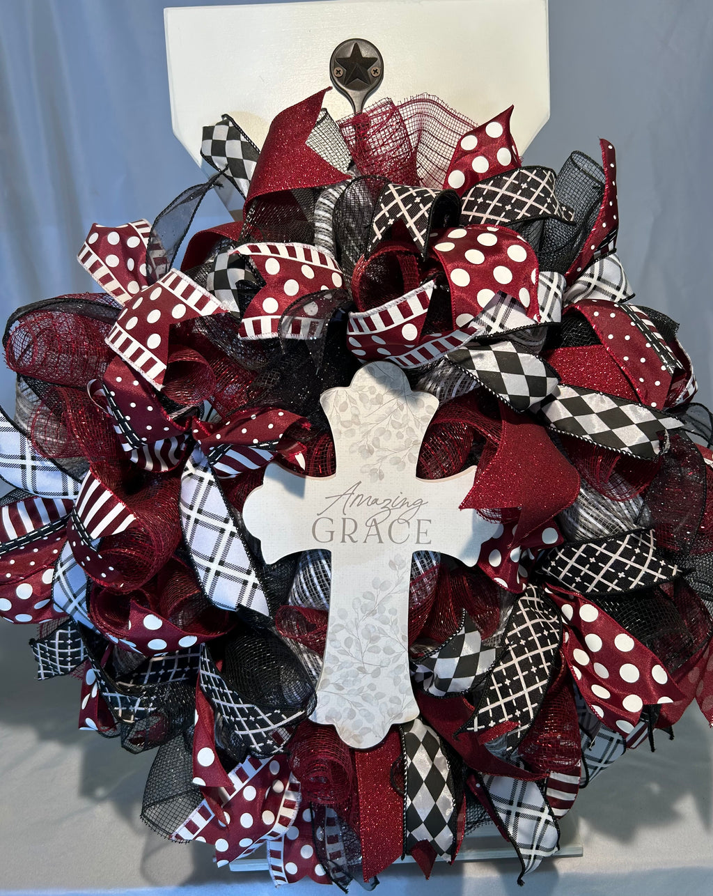 Amazing Grace Door Wreath