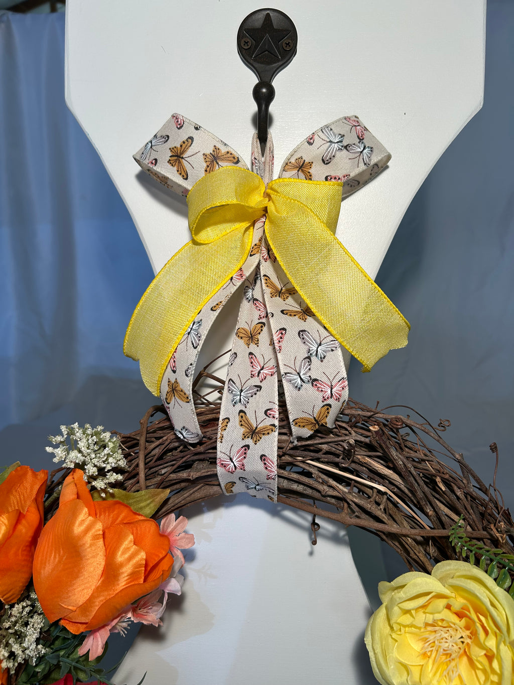 Grapevine Tulip Wreath