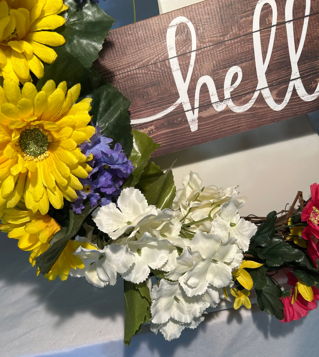 Hello Wreath